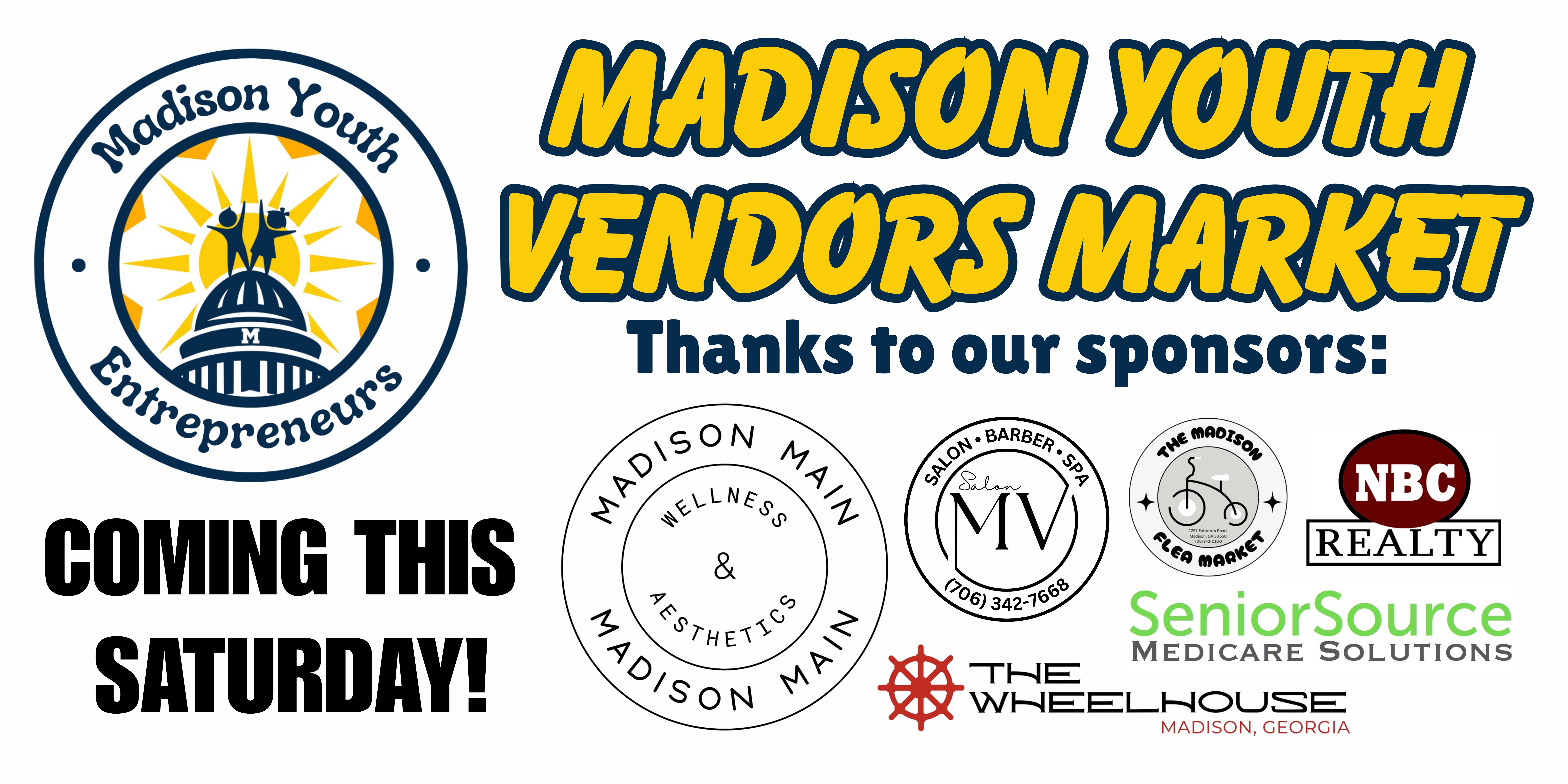 Madison Youth Vendors Market Sponsors